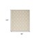 Homeroots 8' X 10' Cream And Beige Trellis Indoor Outdoor Area Rug 551117 - alternate 3