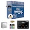 Steamspa Oasis 9KW Steam Generator with Continuous Steam Wireless Control and Auto-Drain in Polished Chrome OAWS900CH-A - alternate 1