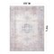 World Rug Gallery Vintage Bohemian Machine Washable Non Slip Area Rug 5 ft x 7 ft Beige 6024BEIGE5X7 - alternate 2