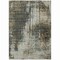 Homeroots 3' X 5' Taupe Beige And Olive Green Abstract Washable Indoor Outdoor Area Rug 587326 - alternate 3