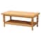 Bali & Pari Dolby Natural Rattan Coffee Table 262-14316-ZORO - alternate 1