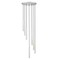 Z-Lite Forest 7 Light Chandelier, Brushed Nickel, 18 In W x 12 In H 919MP12-7R-BN-LED - alternate 4