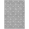 Homeroots 5' X 8' Gray And Ivory Geometric Washable Indoor Outdoor Area Rug 594708 - alternate 4