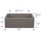 Blanco Ikon 30" Apron Single Bowl, Volcano Gray 443113 - alternate 3