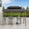 Sunjoy 8ft. x 12ft. Aspen Cedar Framed Grill Gazebo with exclusive AC Power Port A104004110 - alternate 2