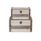 Homeroots Set of Two Brown Solid Wood Box With Lid, 2PK 489354 - alternate 2