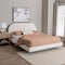 Baxton Studio Cachet Boucle Upholstered Floating Bed, King 261-14353-ZORO - alternate 2