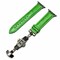 Elegani Alligator-Embossed Leather Watch Replacement Band Compatible with Apple Watch 38mm, Green LAT2-GRN-38mm - alternate 1