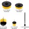 Neiko 9-Piece All-Purpose Scrub Brush with Extended-Reach for Cleaning & Car Detailing Attachments 00321A - alternate 2
