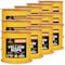 Xpose Safety 5/16in x 600 ft Twisted Polypropylene Rope, Yellow, 12PK YPR516-600-12-X - alternate 1