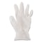 Boardwalk Disposable Gloves, 3.6 mil Palm, Vinyl, Powder-Free, XL, 100 PK, Clear BWK361XLBX - alternate 3