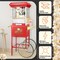 Great Northern Popcorn Princeton Popcorn Machine w/Cart 8oz Popper w/Stainless-Steel Kettle, Warming Light and Accessories 83-DT6181 - alternate 3