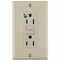 Leviton SmartlockPro GFCI 15A HG/PI Ivory GFNT1-HFI - alternate 1