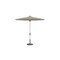 Treasure Garden 9 ft Patio Umbella, aluminum, fiberglass ribs, outdoor, Milano Char Stripe UM840-SS 56079 Milano Char Stripe - alternate 1