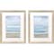Homeroots Set Of Two Timeless Waves Brown Framed Wall Art, 2PK 653907 - alternate 1