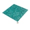 Apollo Tile Skosh 11.6in x 11.6in Glossy Cerulean Green Glass Mosaic Wall and Floor Tile 18.69 sqft/case, 20PK APLNB88GN435A - alternate 2