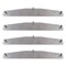 Mytee Products Stainless Steel, Silver, 4 PK MUDFLAP-WT424-SSx4 - alternate 3