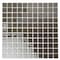 Apollo Tile Ash Gray 11.8 in x 11.8 in Glass Glossy Floor and Wall Mosaic Tile 9.67 sqft/case, 10PK APLA88098 1X1A - alternate 1