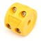 Warn Up To 1/2 Inch Cable Diameter, Split Design, Yellow, Rubber 108791 - alternate 1