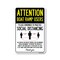 Signmission PSA Boat Ramp Users Practice Social Distancing 24in X 18in Peel N Stick Wall Graphic, RD-1824-25372 OS-NS-RD-1824-25372 - alternate 1