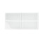 Apollo Tile White 3 in x 6 in Glass Glossy Wall Subway 5 sqft/case, 40PK APLA88066 3X6A - alternate 2