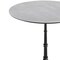 Flash Furniture 31.25" RD Outdoor Tabletop, Gray Faux Concrete, Seamless Surface Technology, 22.75x22.75 Black Base ST-RD31-CMGY-SDAT2222-GG - alternate 3