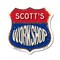Signmission Scott's Workshop, 6 Inch X 6 Inch, Plastic Sign SHI-P-6-489-SCOTT - alternate 1