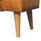 Homeroots 35in Brown Genuine Leather and Solid Wood Upholstered Storage Bench With Cabinet 717476 - alternate 3