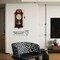 Clockswise 20in Plastic Grandfather Wood-Grain Finish Wall Clock With Battery-Operated Swinging Pendulum, Brown QI004819-20.BN - alternate 2