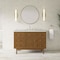 James Martin Vanities Laurent 48" Single Vanity, Honey Oak w/ 3 CM Lime Delight Silestone Top 545-V48-HNO-3LDL - alternate 2