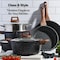 Bakken-Swiss 14-Piece Cookware Set, Granite Non-Stick, Eco-Friendly, Oven-Safe, Marble Coating BKCAS14MARB - alternate 3