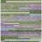 Homeroots 8' X 10' Moss Green Olive Green And Purple Striped Washable Indoor Outdoor Area Rug 613269 - alternate 3