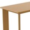 Homeroots 66" Natural Solid Wood Dining Table 712223 - alternate 2