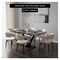 Leisuremod Entice PU Leather Dining Chair with Iron Legs, 2PK EC60CR2 - alternate 2