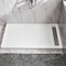 Anzzi 60in x 30in Double Threshold Shower Base - White - Base Series SB-AZ302R - alternate 2