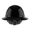 Lift Safety DAX Fiber Resin Full Brim Hard Hat (50/50 White Black) - ANSI-G, TYPE 1 HDF50-23WG - alternate 2