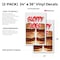 Signmission Sloppy Joes, Vinyl Decals Only 24 Inch x 36 Inch, Vinyl Decal, 2PK DSB-2436-2PACK-Sloppy Joes - alternate 2