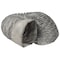 Master High Temperature 12 in x 15 ft Gray Flexible Ducting with Cinch Straps MHD-BX1215 - alternate 1