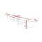 Regency Rectangle Modular Conference Tables, 288 in W, 52 in L, 29 in H, Wood Top LCTRT28852NW - alternate 2