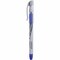 Universal Stick Gel Pen, Medium 0.7mm, Blue Ink, Silver/Blue Barrel, 12PK 39621 - alternate 2
