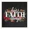 Homeroots Set Of Two Cherish and Have Faith 3 White Framed Print Wall Art, 2PK 407984 - alternate 2