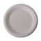 Kitch 24/7 Disposables White Compostable Molded Fiber Paper Plate, 9 inch, 500PK KC-9P-NPAW - alternate 1