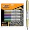 Bic Intensity Metallic Permanent Markers, Fine Point, Assorted Metallic, 8 Colors, 2PK GMPMP81-AST - alternate 1