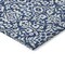 Homeroots 8' X 10' Navy Blue And Ivory Damask Washable Indoor Outdoor Area Rug 595172 - alternate 2