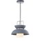 Jonathan Y Paul 11" Farmhouse Metal LED Pendant, Gray JYL6139A - alternate 3