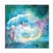Homeroots Woodland Cove Mermaid 2 White Framed Print Wall Art 404639 - alternate 1