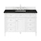 James Martin Vanities Brittany 48" Single Vanity in Bright White, w/ 3 CM Phantome Eclos Top 655-V48-BW-3PHT - alternate 1