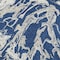 Homeroots 9' X 12' Navy Blue Gray And Ivory Abstract Washable Indoor Outdoor Area Rug 600112 - alternate 3