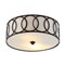 Jonathan Y Aria 2-Light 12.25" Metal LED Flush Mount, Oil Rubbed Bronze JYL3502C - alternate 1