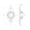Ntn Thermoplastic Two Bolt Flange SUCNFL207-22 - alternate 2